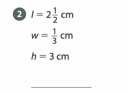 Help with math:)
Finding the Volume of a Prism with Fractional Edge Lengths