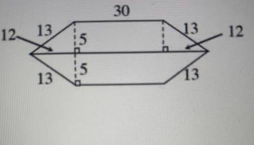 Calculate the area and perimeter of the shape below.