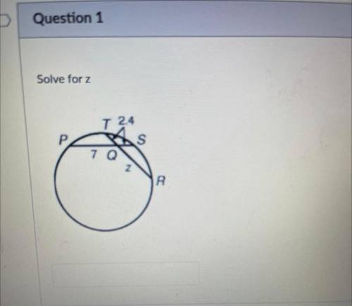 Please help, solve for z
