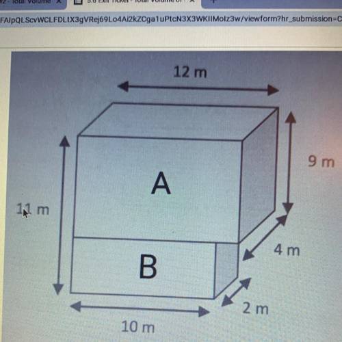 PLEASE HELP!!

What is the volume of A?
What is the height of B?
What is the volume of B?
What is