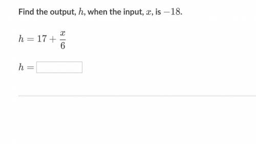 Find The Output