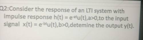 I dont understand this LTI system,what will be the output of y(t)​