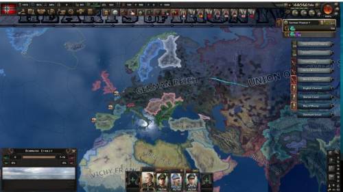 In this video game, I pushed into the USSR, but it won't surrender and the Americans landed in Fran