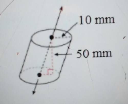 Find the volume of the cylinder

What is the exact volume in terms ofx? What is the approximate vo