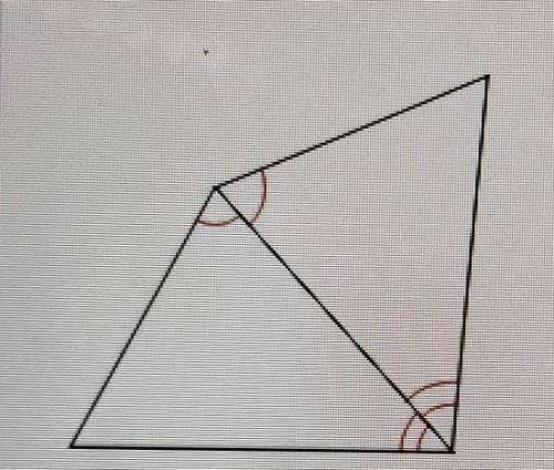Determine if the 2 triangles are congruent.

A) ASA B) HLC) Not enough information D) SAS​