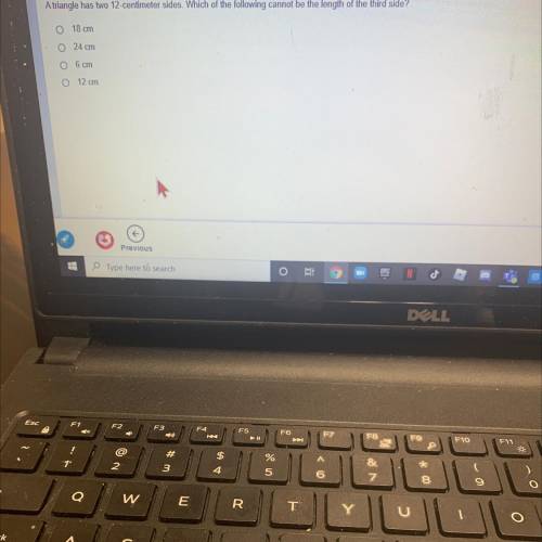 2020-2021 D-Math-Gr7-G CBT: Section 1 - Students may NOT use a calculator

Question: 1-2
A triangl