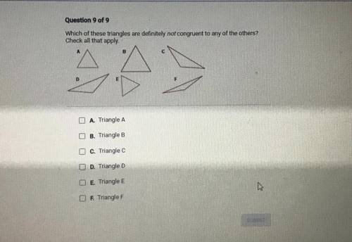 NO LINKS I WILL REPORT!!! But help plssss quick plssss Which of these triangles are definitely not