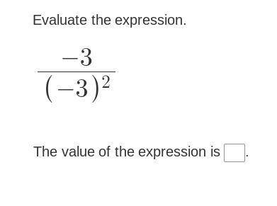 Please help! 
P.S. I've already tried it once and the answer isn't -0.3 repeating