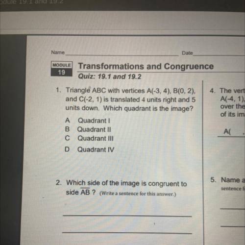 Please help with 1 and 2