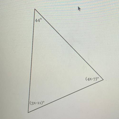 BRAINLIEST answer
Solve for interior angles