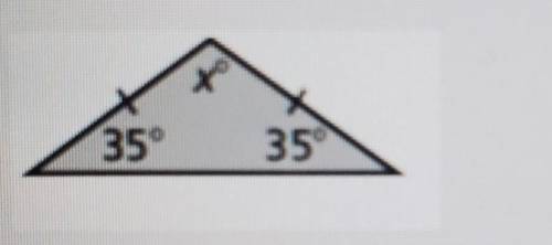 1.Find the value of x.

2.classify the triangle by its angleacuterightobtuse 3.classify the triang