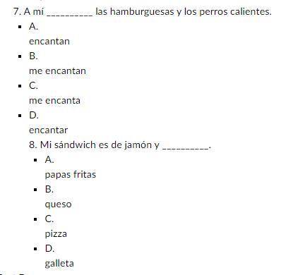 Please help me with this spanish! I'd appreciate it a lot