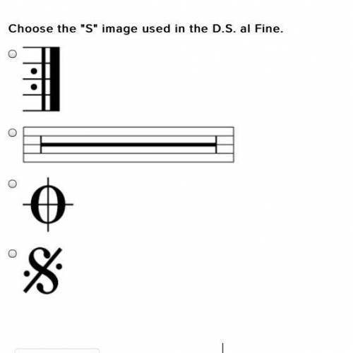 Choose the S image used in the D.S. al Fine.