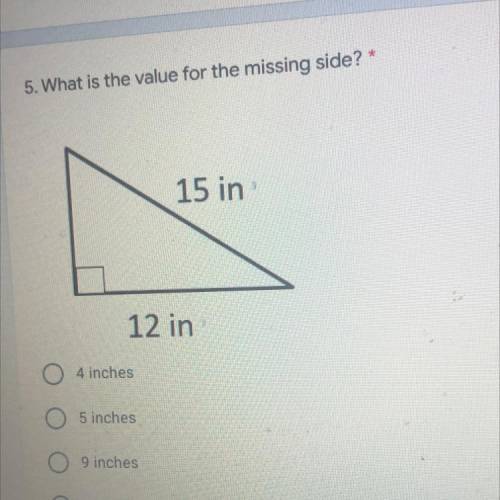 What is the value for the missing angle ??