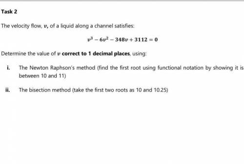 1.The newtons Ralphson’s method (find the first root using functional notation by showing it is 10