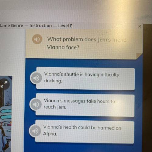 What problem does Jem's friend
Vianna face?