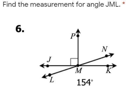 Find the measurement of JML 154