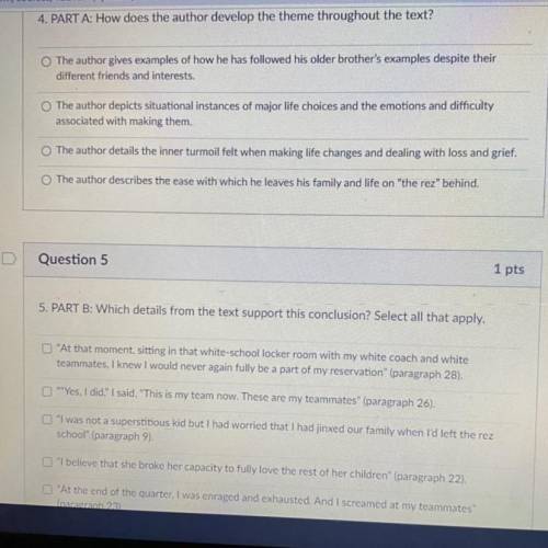 “You don’t have to say you love me” test plss I need help in #4 and #5