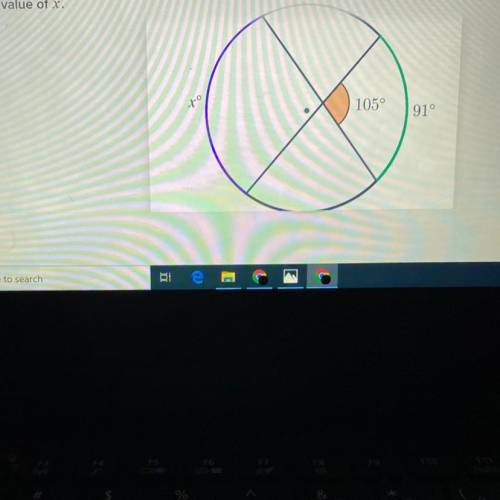 Find the value of x. PLEASE HELPPP