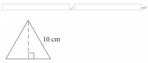 What is the area of this regular polygon?
