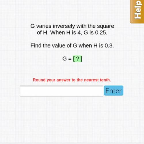 What is the value of g?