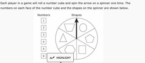 What is the probability of getting an odd number and a 4 sided shape on the spinner?