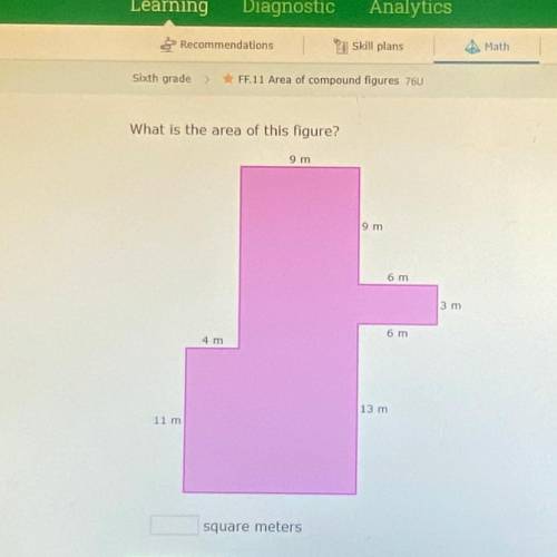 What is the area of this figure?
(Please someone help I’m gonna lose my head thanks to IXL)