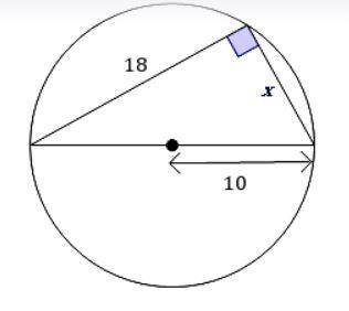 51. Find the length of the unknown side x of this triangle, evaluate your answer to two decimal pla