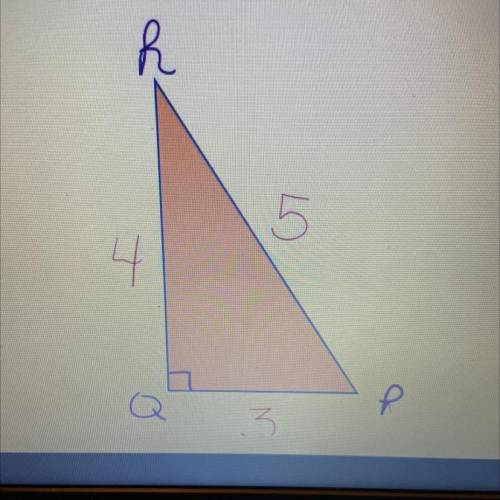 Match the values of the trigonometric ratios for this triangle.

sin
cos
tan

answers to chose for