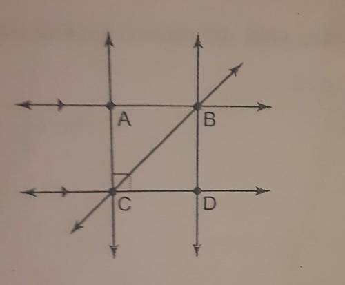 In Exercises 1-4, use the diagram. 1. Name a pair of parallel lines.

2. Name a pair of perpendicu