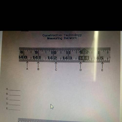 9

ilo
212
140
141
142
143
145
A
00
С
D
E
A
m000
What are these measurements?