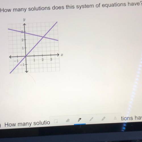 2) How many solutions does this system of equations have?
2
2
3
기