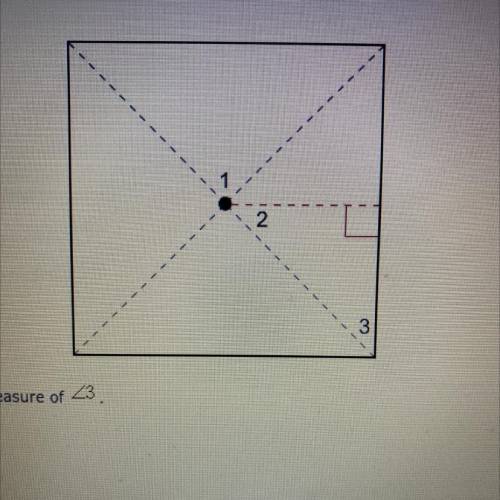 Find the measure of angle 3
A. 45°
B. 90°
C. 30°
D. 12°