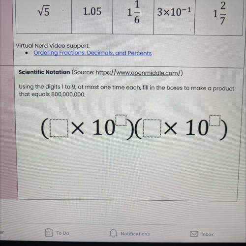 BRAINLEST!

Using the digits 1 to 9, at most one time each, fill in the boxes to make a product th