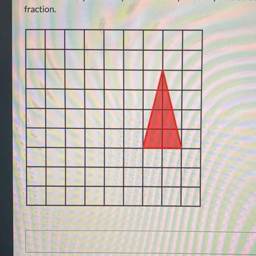 Determine the probability of a randomly chosen point on the image below being inside the red shaded