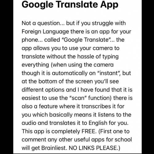 Struggling with Foreign Language? NO LINKS!!