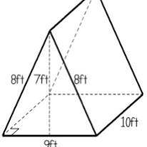 Find the total surface area of this figure.