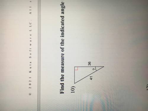 Find the measure of the indicated angle.
Need help and also need explanation,
THANK YOU!!