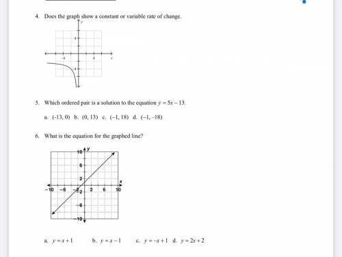 Help with these questions, please