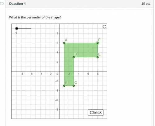 What is the perimeter of the shape?
coordinate plane perimeter.GIF