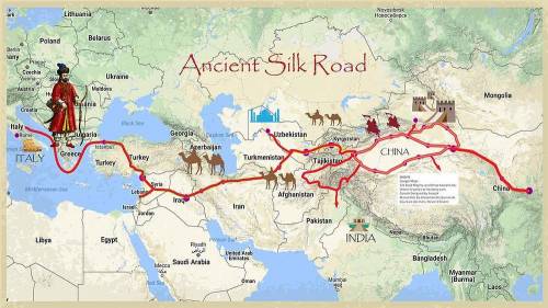 Describe your virtual trip on the Silk Road.