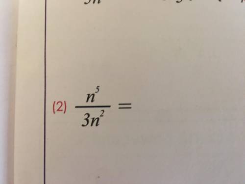 Exponens 
question in the image below