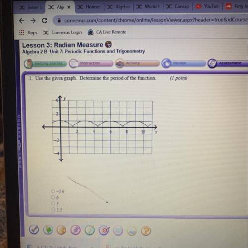 Who has these quiz answers????

Lesson 3: Radian Measure
Algebra 2 B Unit 7: Periodic Functions an