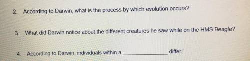 What the answer to 2-4
The subject is Evolution