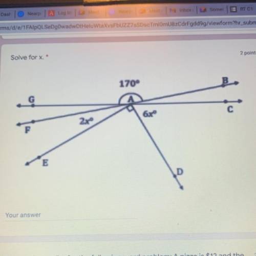 Solve for x 
i really need help