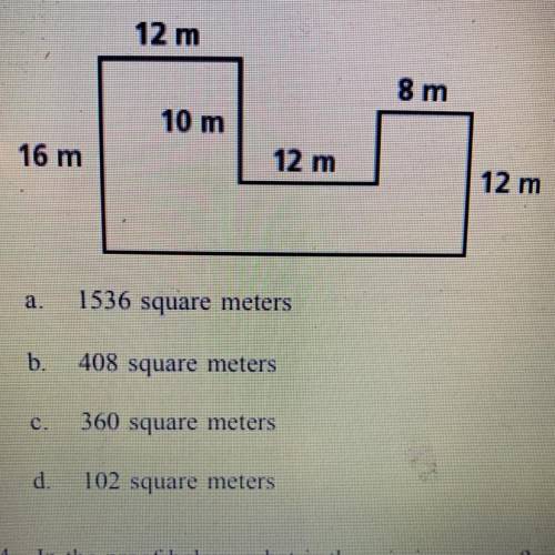 Assume all angles are right angles. What is the area of the figure