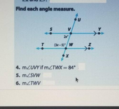 How to find the measure of the angle?​