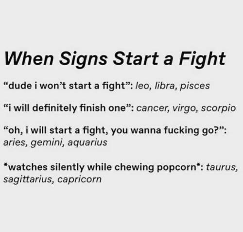 Is this true? Is this how your zodiac sign act like, let me know​