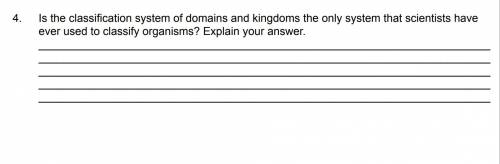Is the classification system of domains and kingdoms the only system that scientists have ever used