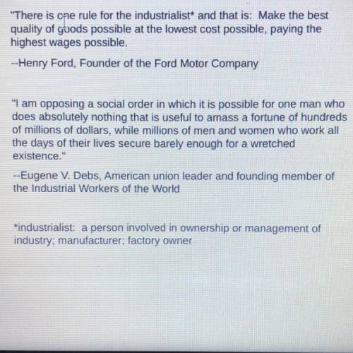 Plz helpp me

According to the passage, which sentence best illustrates what
Henry Ford and Eugene